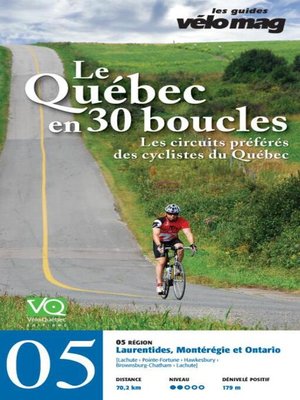 cover image of 05. Laurentides, Montérégie et Ontario (Lachute)